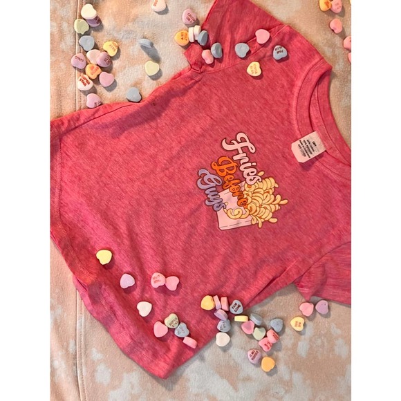Fries before Guys Pink Tee 18 Months - Picture 3 of 3